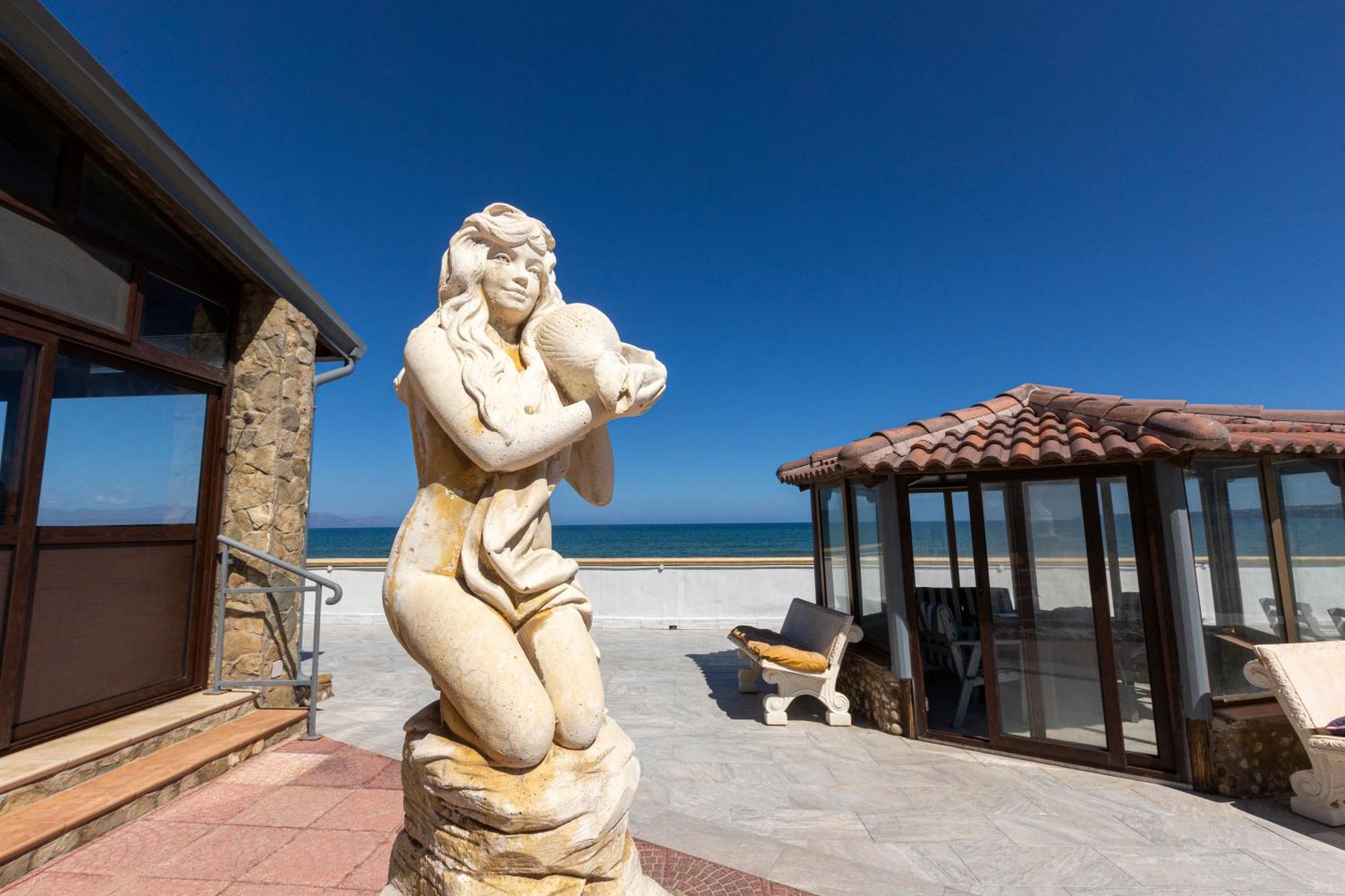 فيلا Casa Vacanza Barbera - In Riva Al Mare ترابيتو المظهر الخارجي الصورة